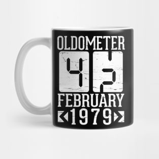 Oldometer 42 Years Born In February 1979 Happy Birthday To Me You Papa Daddy Mom Uncle Brother Son Mug